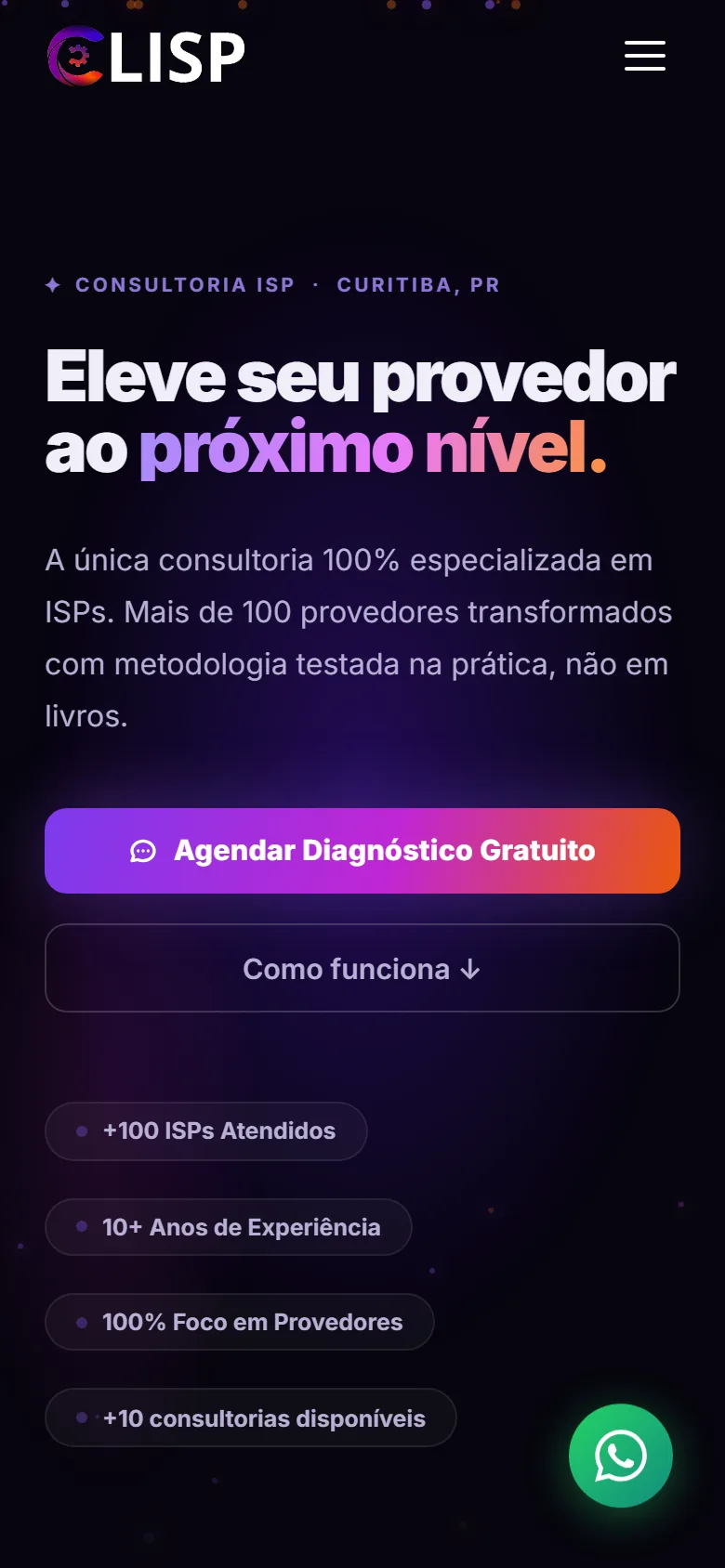 CLISP — versão mobile